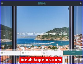 Hotels in Greece, idealskopelos.com