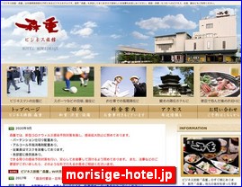 Hotels in Japan, morisige-hotel.jp